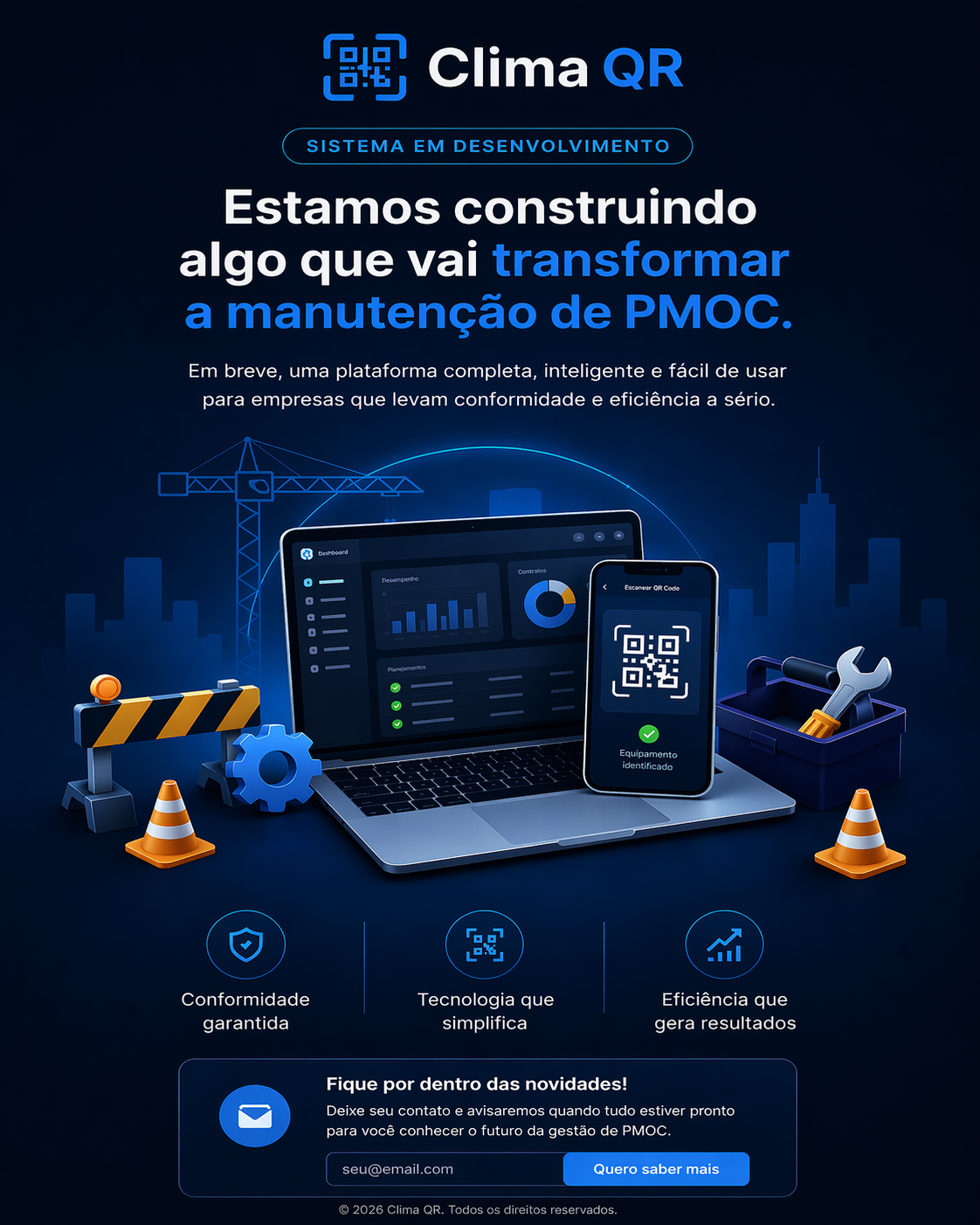 Clima QR - Sistema em desenvolvimento